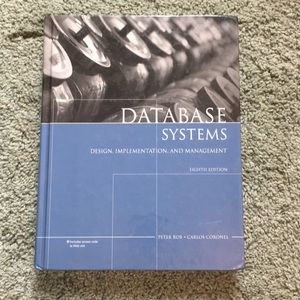 Database Systems, Rob & Coronel Textbook